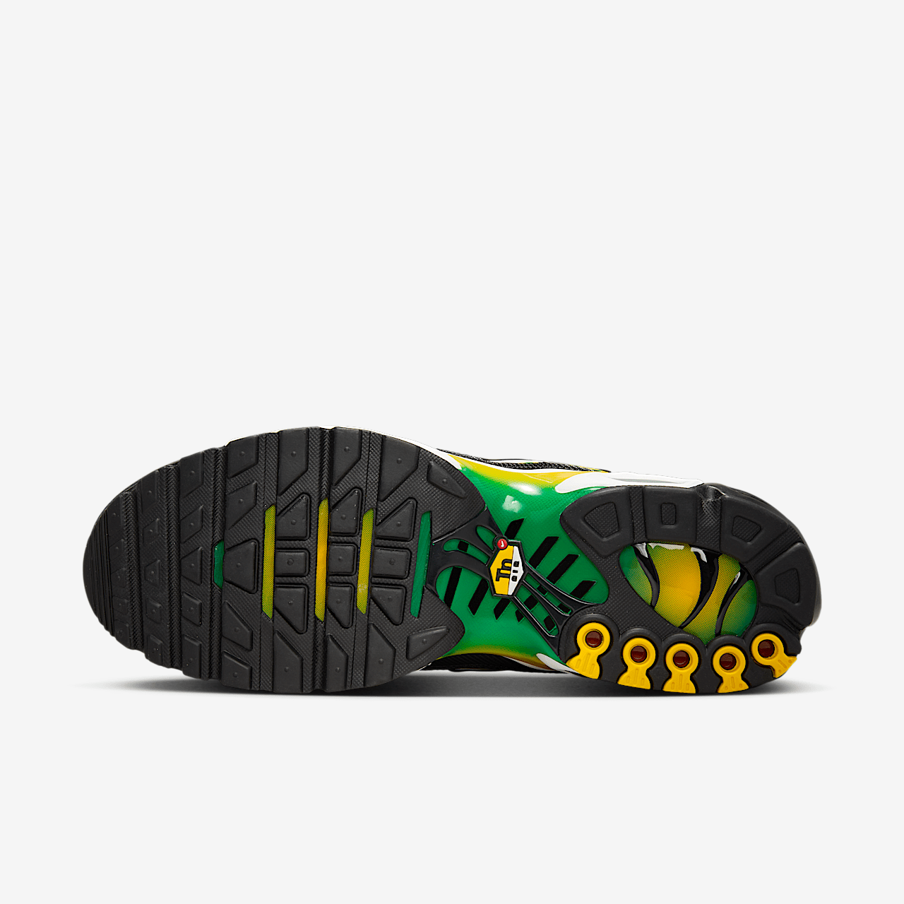 Nike Air Max Plus sneaker Varsity Maize/Pine Green/Wit/Zwart