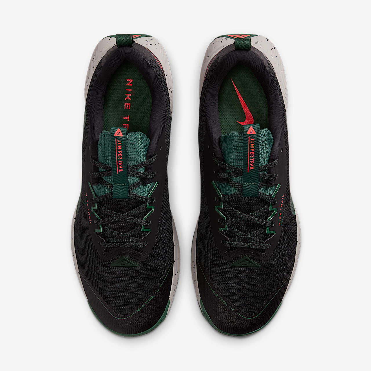 Nike  sneaker Zwart/Fir/Bright Crimson/Zwart