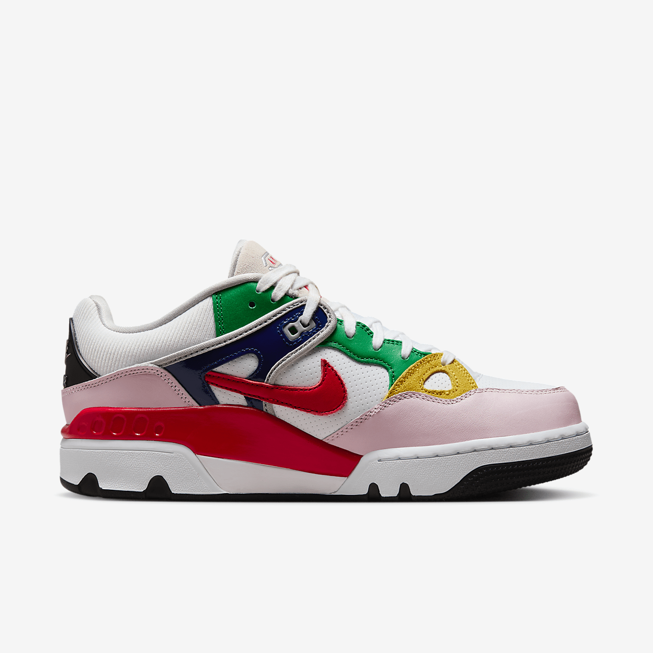 Nike  sneaker Wit/Tour Yellow/Pink Foam/University Red