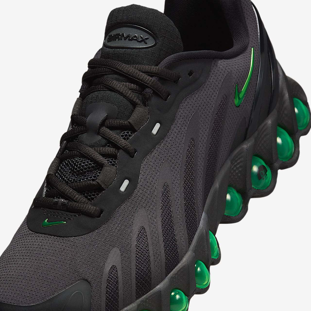Nike Air Max DN sneaker Zwart/Dark Smoke Grey/Zwart/Green Strike