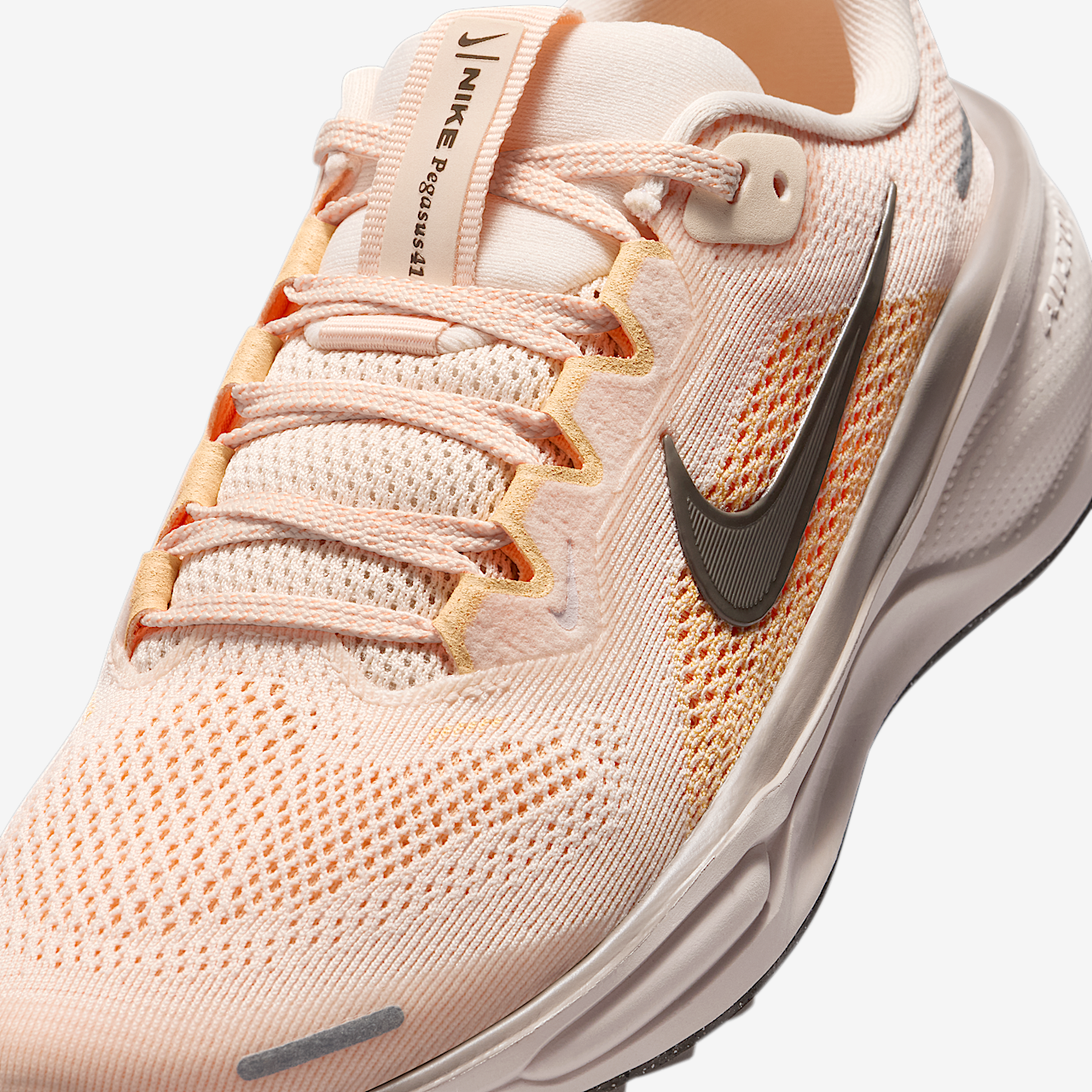 Nike Pegasus sneaker Guava Ice/Orange Pulse/Malt/Cave Stone