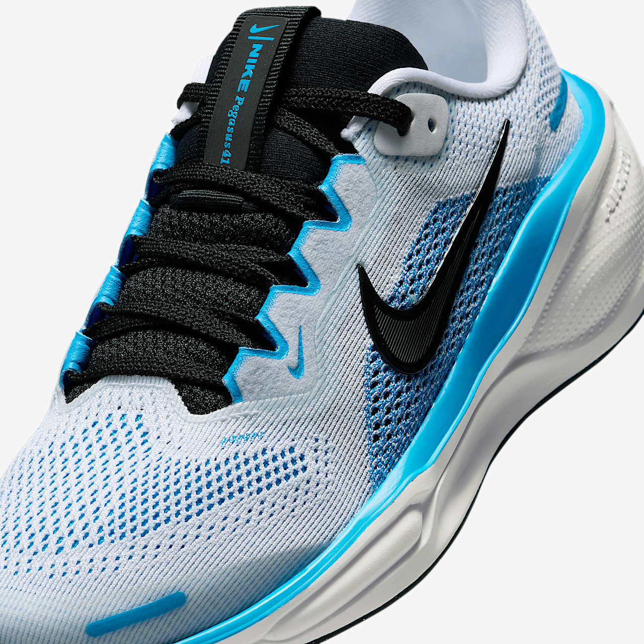 Nike Pegasus sneaker Wit/Blue Hero/Zwart/Zwart
