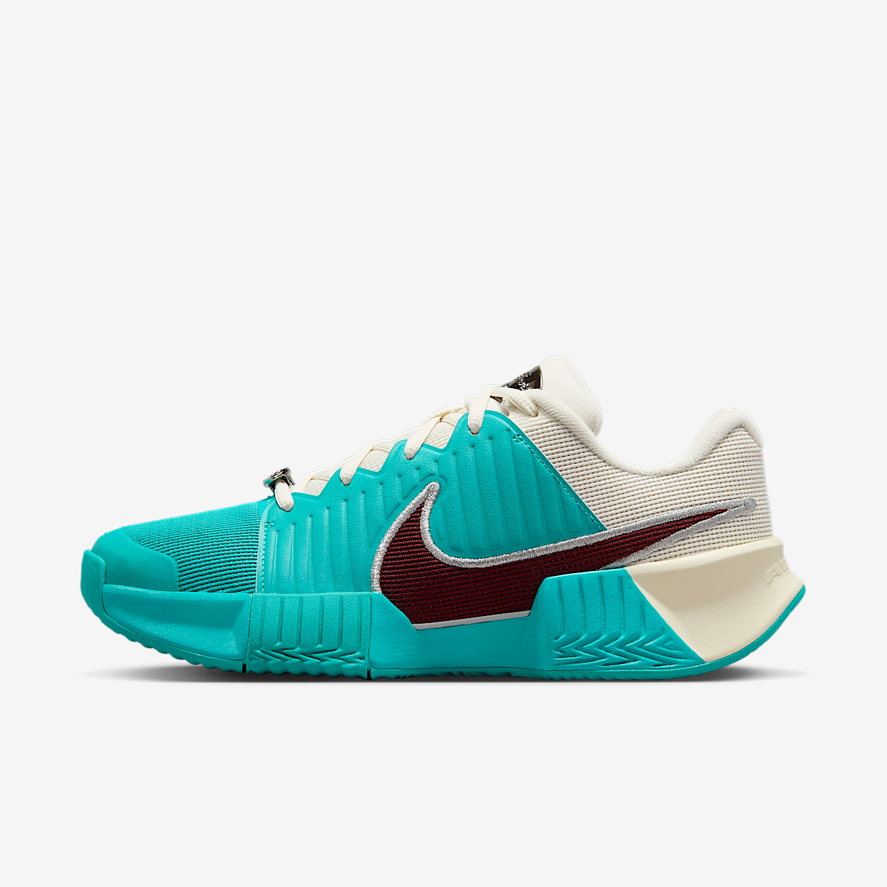 Nike  sneaker Dusty Cactus/Pale Ivory/Metallic Silver/Dark Team Red