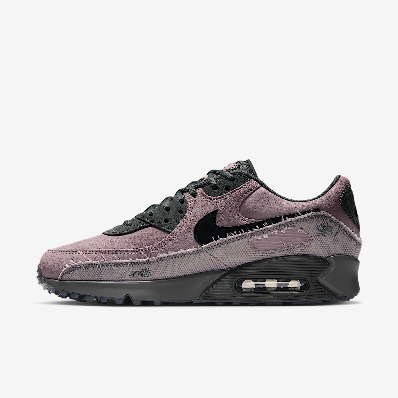Nike Air max 90 sneaker Light Violet Ore/Iron Grey/Anthracite/Zwart
