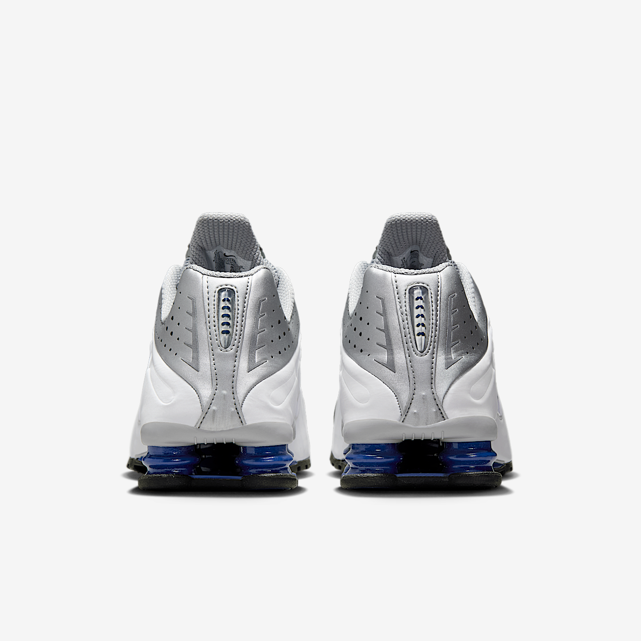 Nike Nike Shox sneaker Wit/Metallic Silver/Deep Royal Blue/Wit