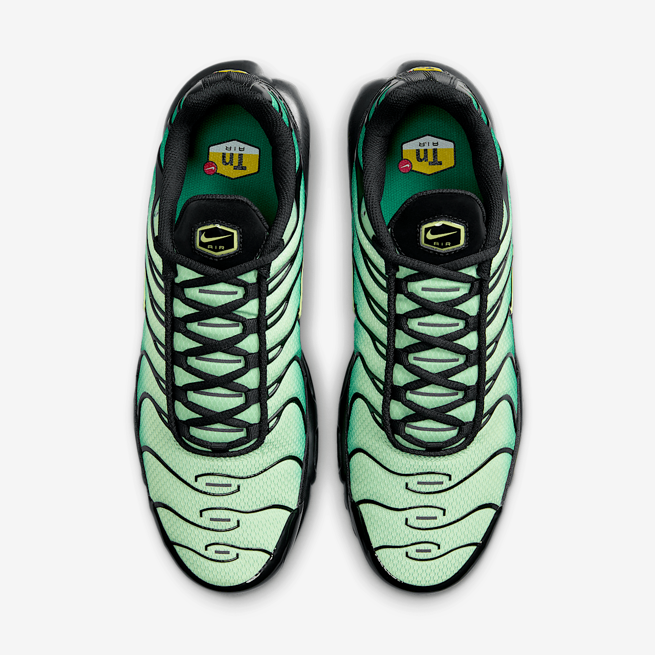 Nike Air Max Plus sneaker Vapor Green/Malachite/Zwart/Light Lemon Twist