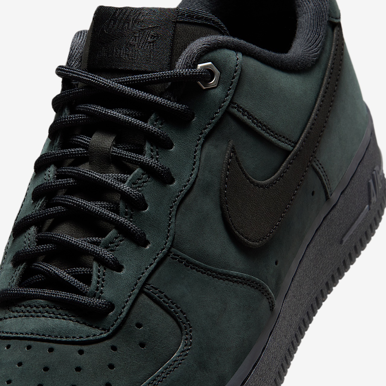 Nike Air Force 1 sneaker Zwart/Zwart