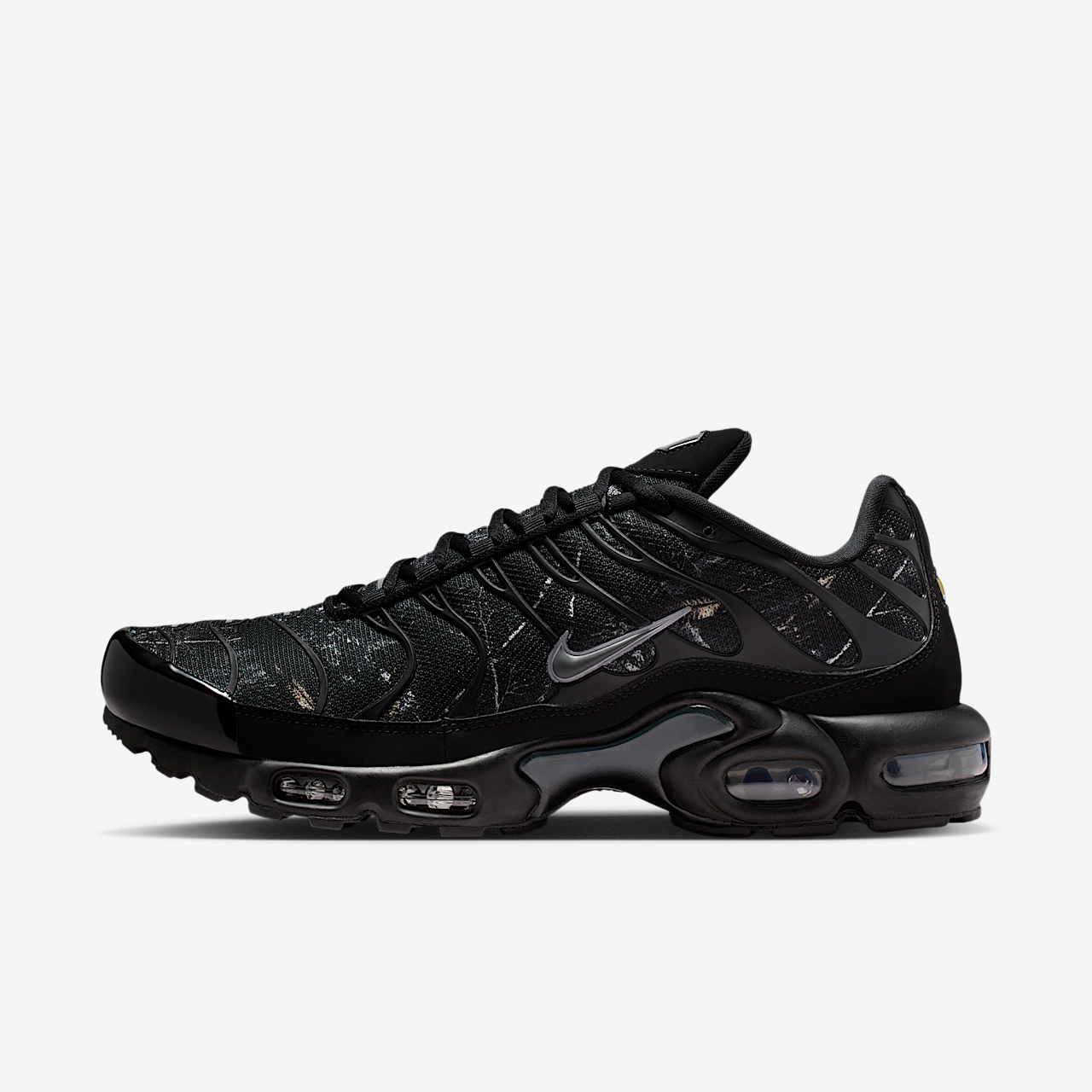 Nike Air Max Plus sneaker Dark Smoke Grey/Zwart/Metallic Cool Grey