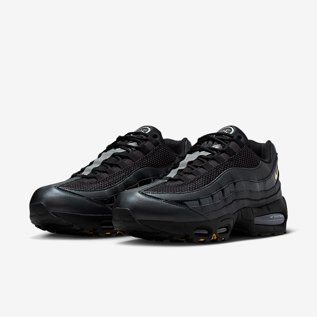 Nike Air Max sneaker Zwart/University Gold/Metallic Silver/Wit