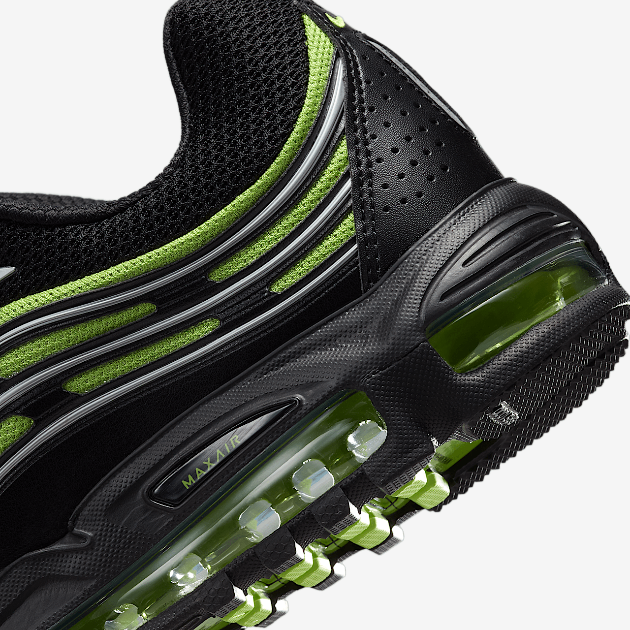 Nike Air Max sneaker Zwart/Zwart/Citron