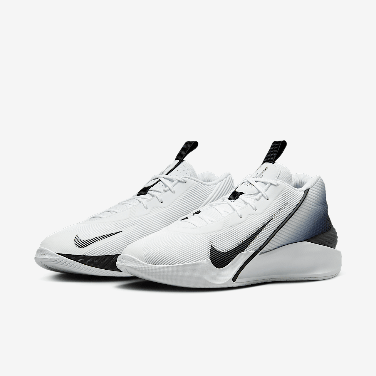 Nike  sneaker Wit/Zwart/Metallic Silver