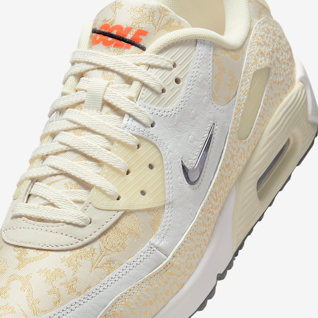 Nike Air max 90 sneaker Wit/Sail/Metallic Gold