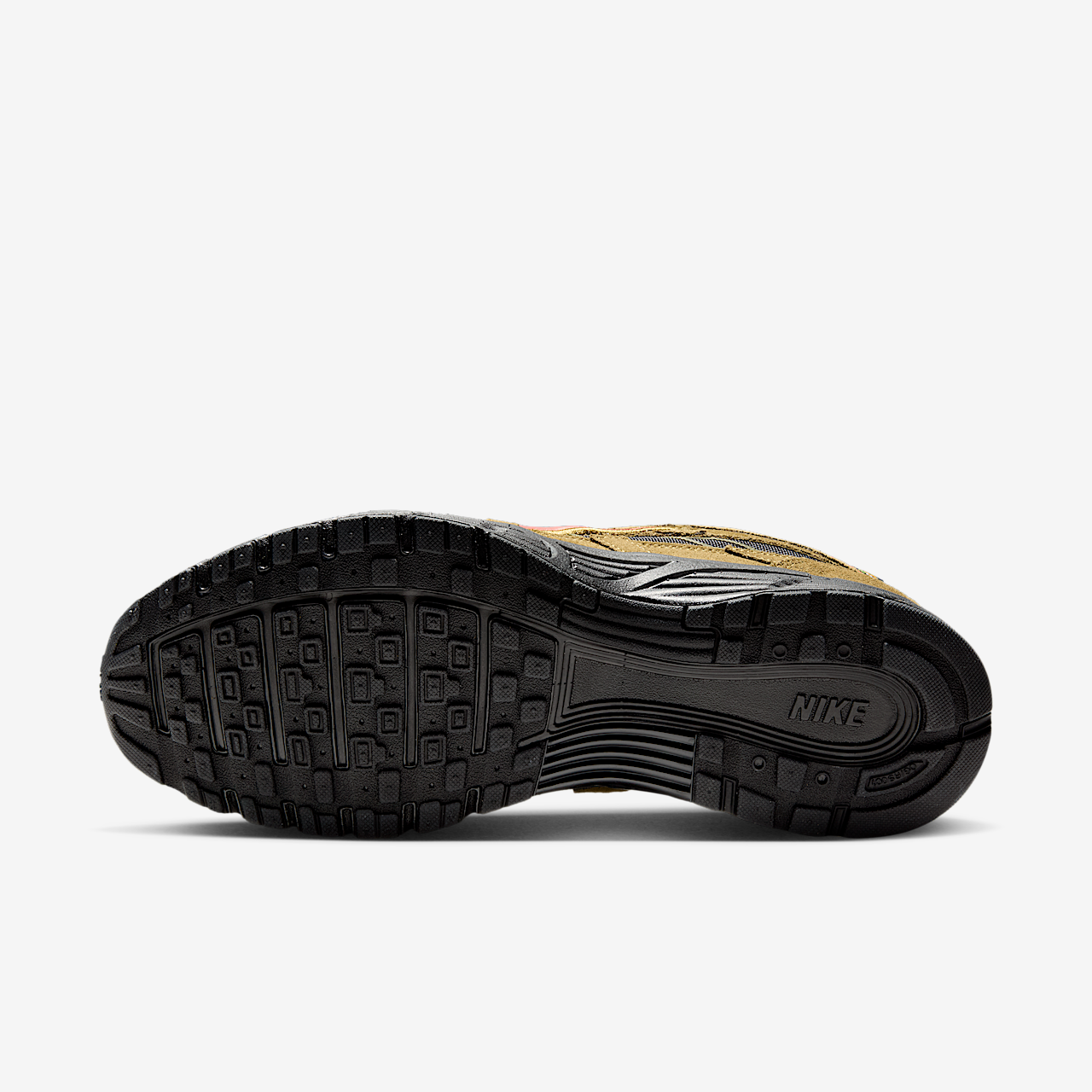 Nike P-6000 sneaker Olive Flak/Zwart/Quantum Moss/Picante Red