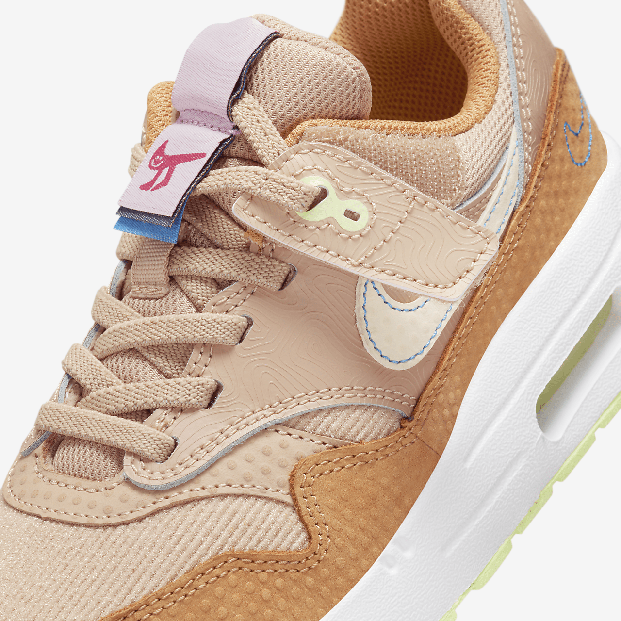 Nike Air Max 1 sneaker Hemp/Flax/Coconut Milk