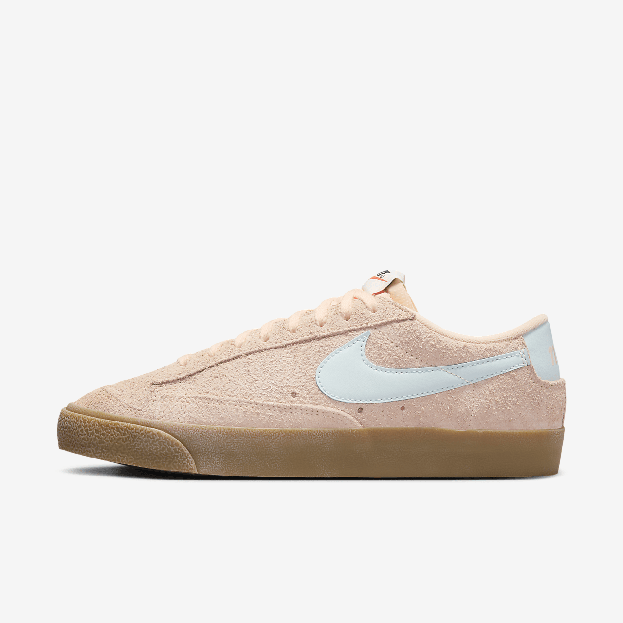 Nike Blazer sneaker Crimson Tint/Gum Light Brown/Team Orange/Glacier Blue