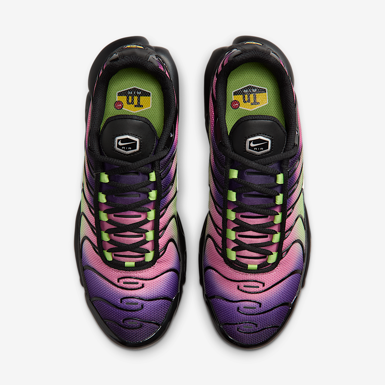 Nike Air Max Plus sneaker Zwart/Purple Dynasty/Desert Berry/Platinum Violet