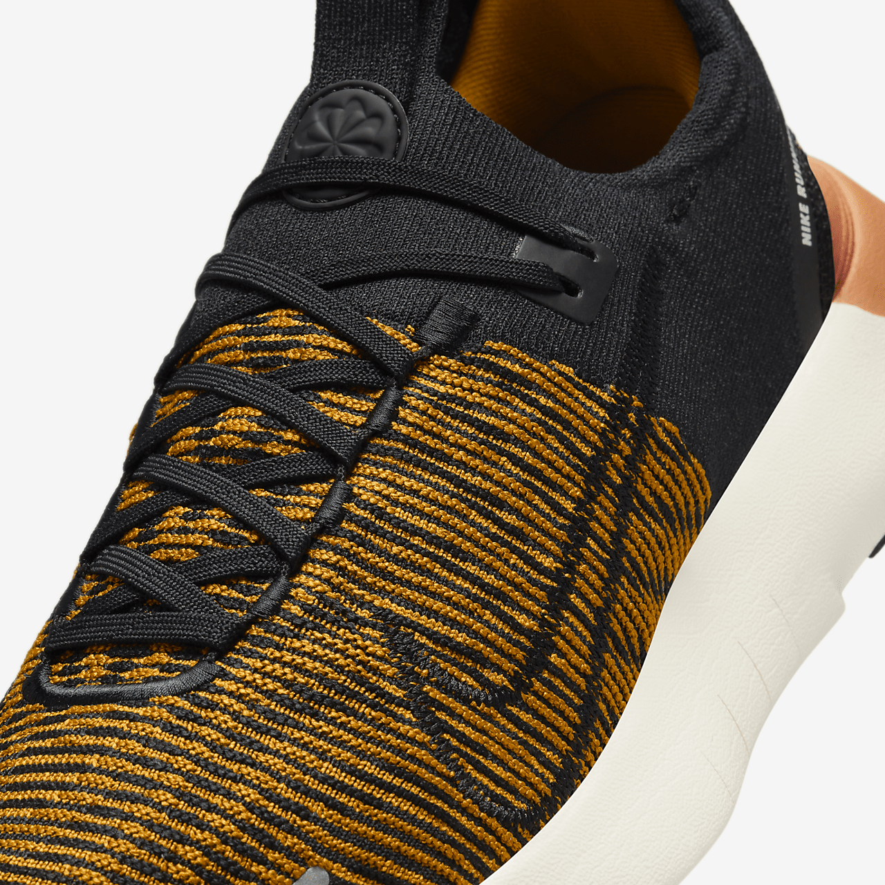 Nike Free sneaker Bronzine/Amber Brown/Sea Glass/Zwart