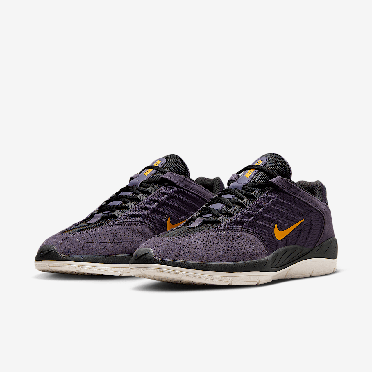 Nike  sneaker Dark Raisin/Zwart/Concord/University Gold