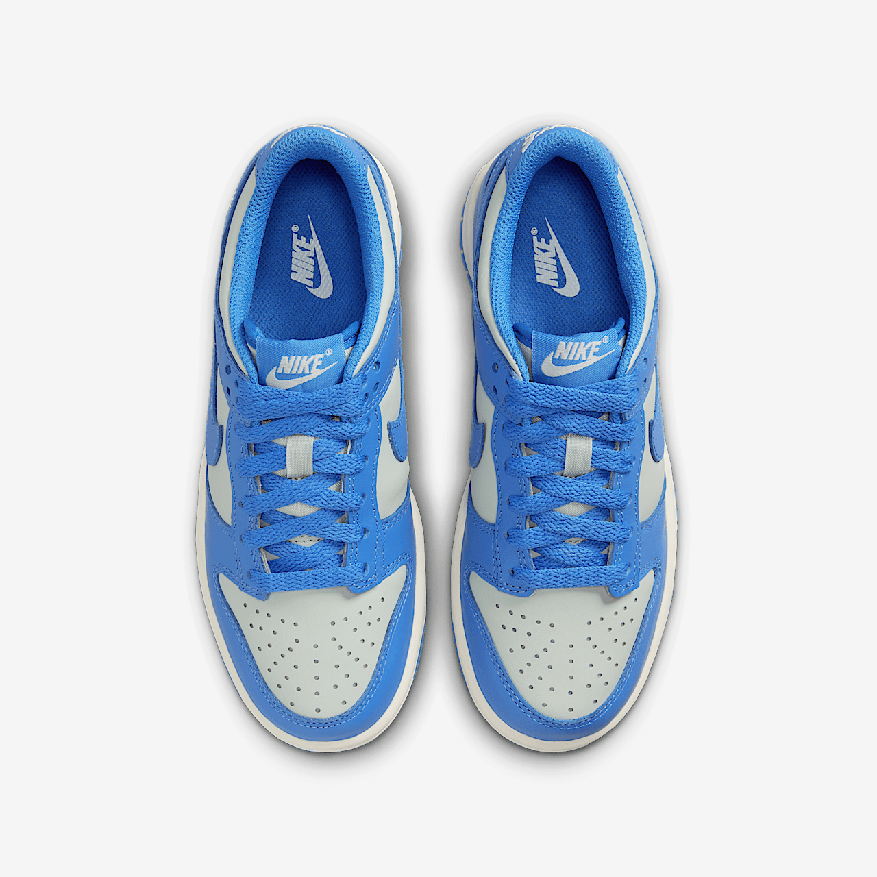 Nike Dunk Low sneaker Light Silver/Sail/Light Photo Blue
