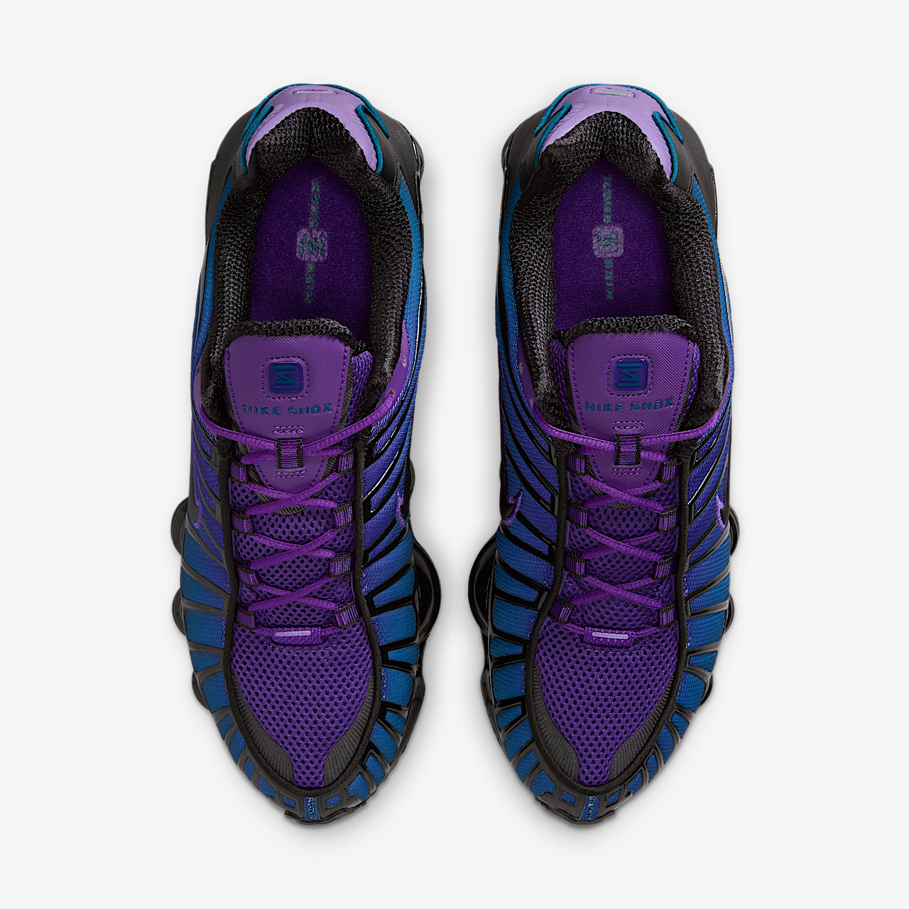Nike Nike Shox sneaker Voltage Purple/Blue Force/Zwart/Zwart