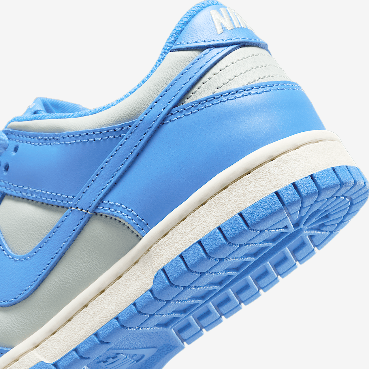 Nike Dunk Low sneaker Light Silver/Sail/Light Photo Blue