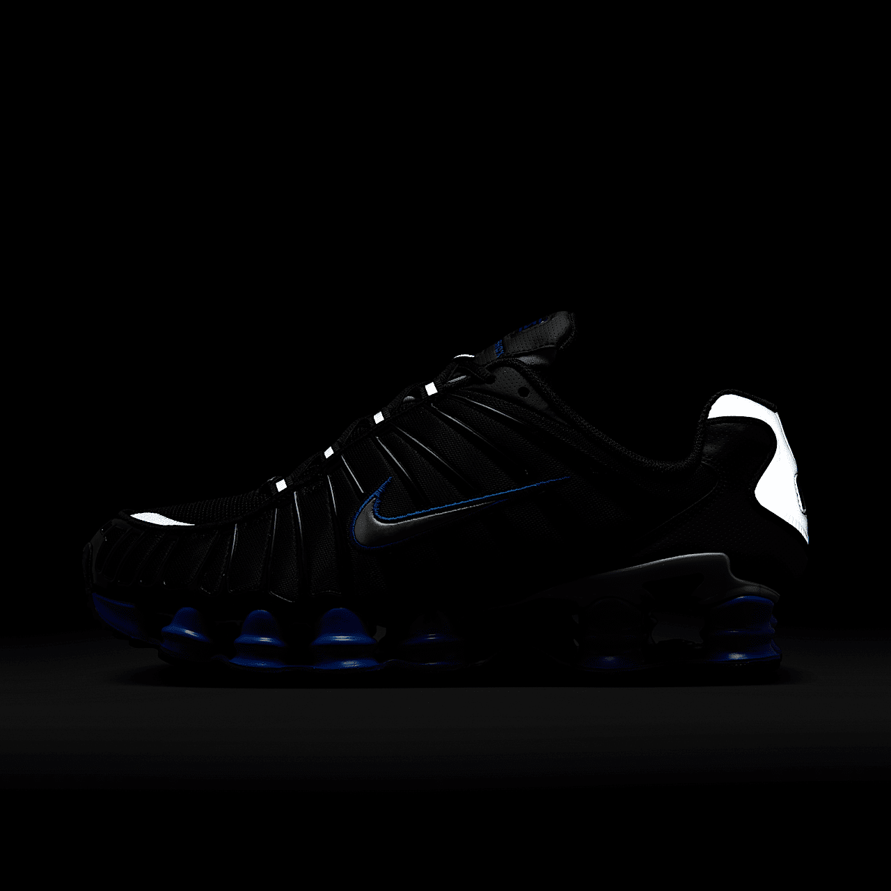 Nike Shox sneaker Zwart/Racer Blue/Metallic Silver