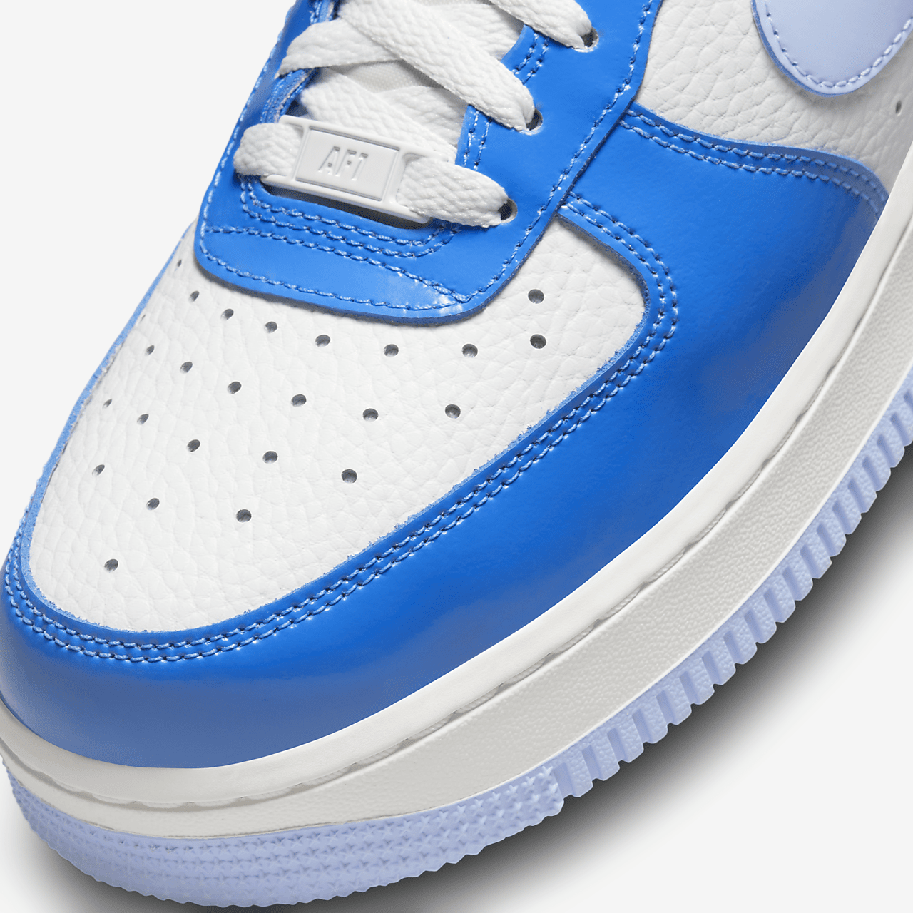 Nike Air Force 1 sneaker Cobalt Bliss/Summit White/Zwart/Light Photo Blue