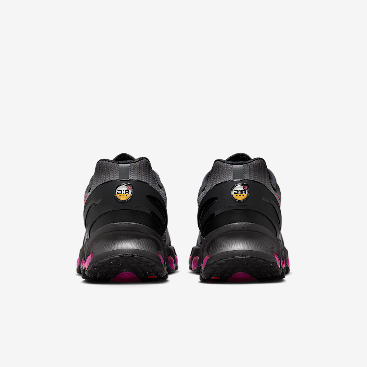 Nike Air Max DN sneaker Dark Smoke Grey/Zwart/Pure Platinum/Pink Blast