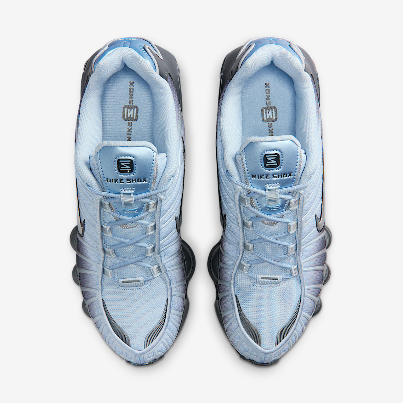 Nike Nike Shox sneaker Anthracite/Light Armory Blue/Metallic Silver
