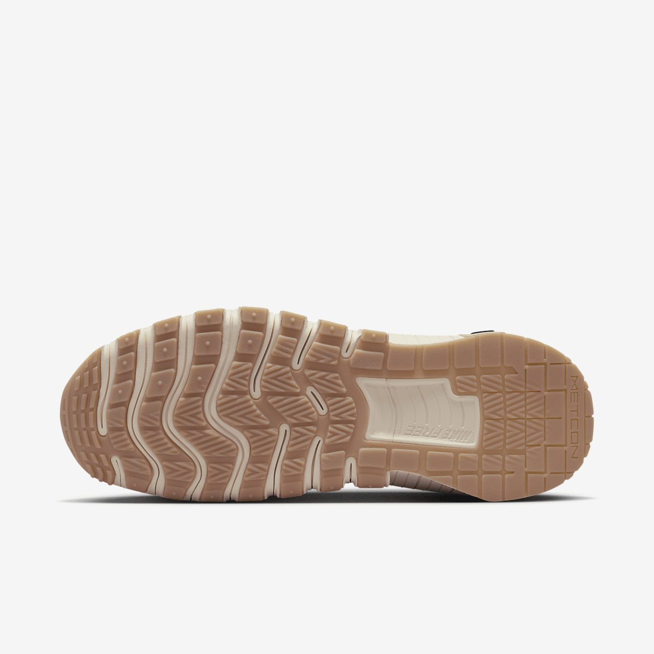 Nike Free sneaker Zwart/Gum Light Brown/Coconut Milk