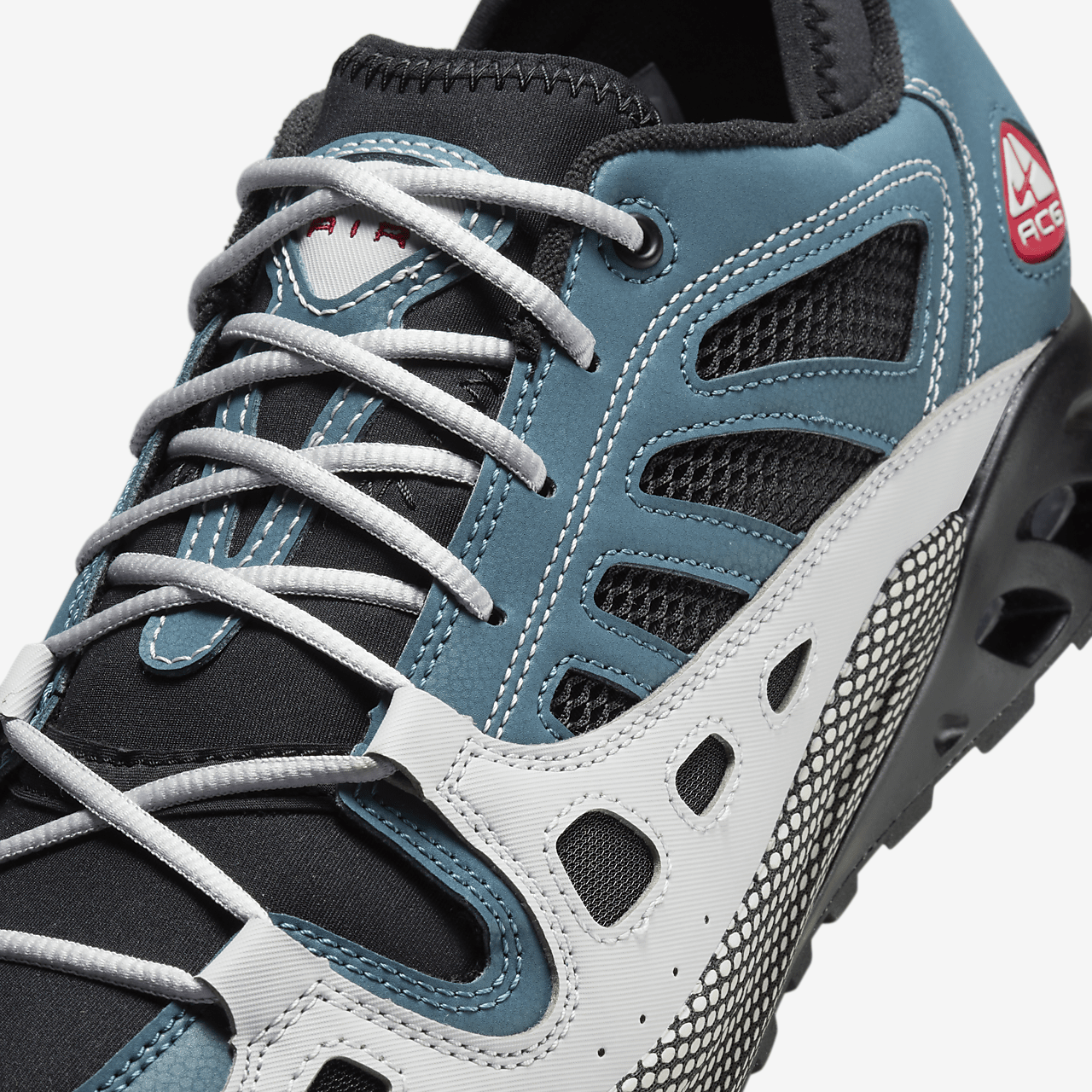 Nike ACG sneaker Ash Green/Zwart/Neutral Grey/Varsity Red