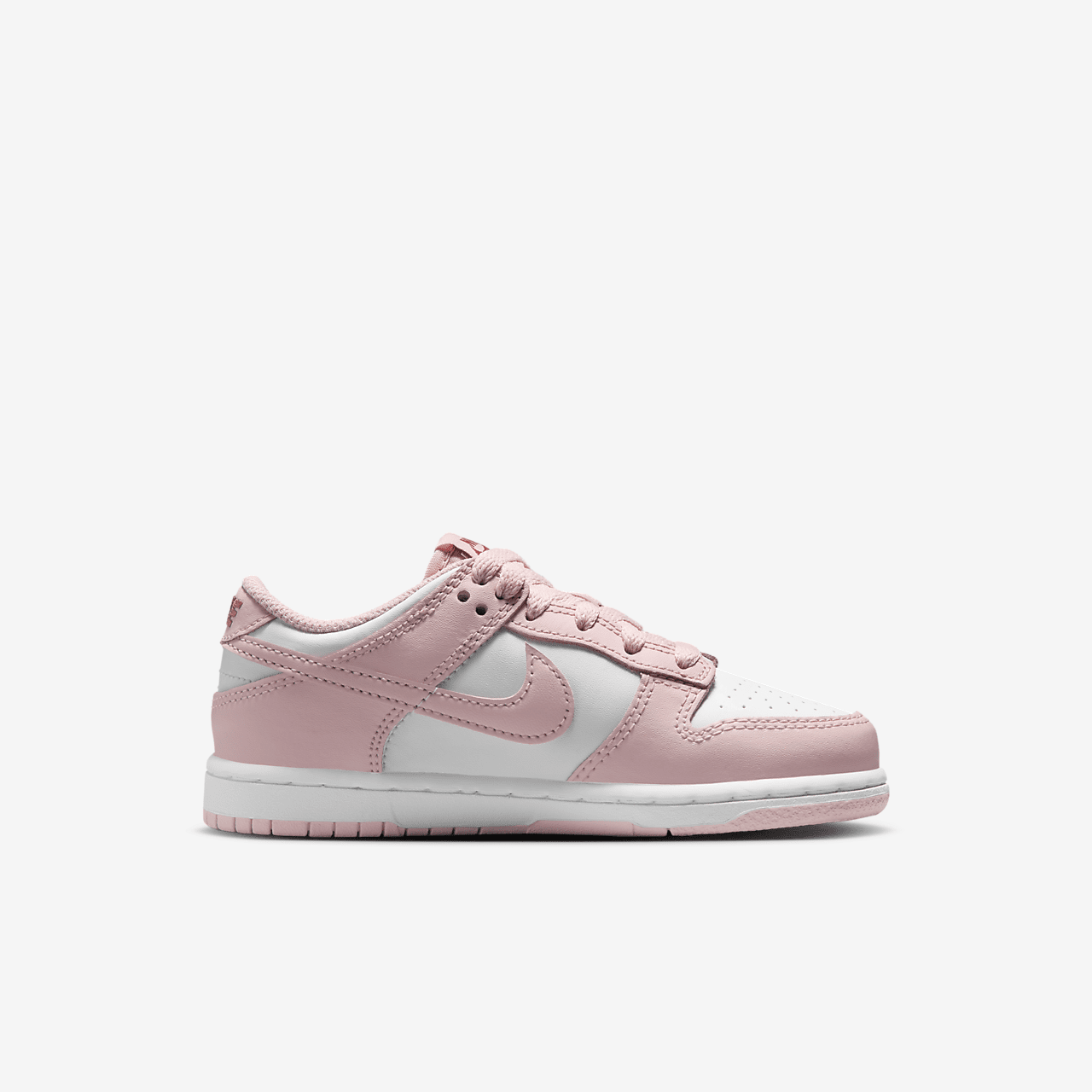 Nike Dunk Low sneaker Wit/Pomegranate/Pink Glaze