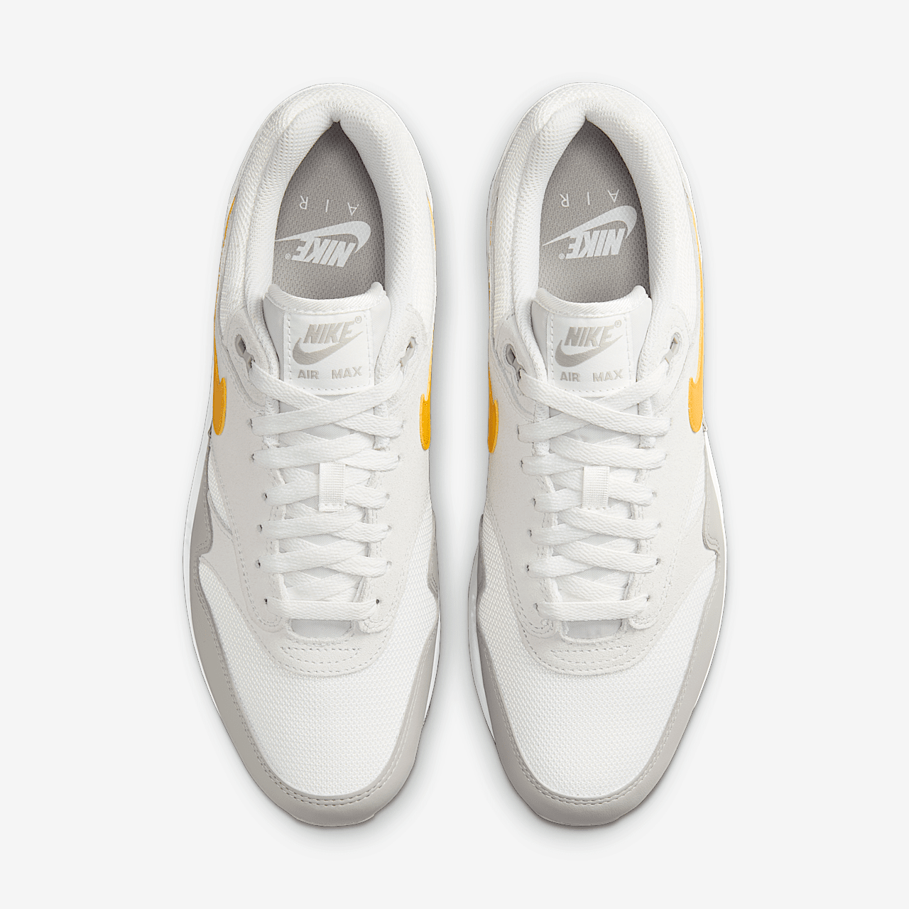 Nike Air Max 1 sneaker Summit White/Vast Grey/College Grey/University Gold