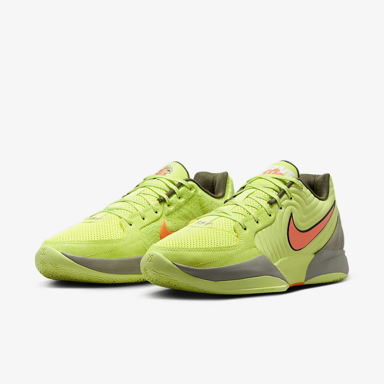 Nike  sneaker Light Lemon Twist/Light Army/Cargo Khaki/Total Orange