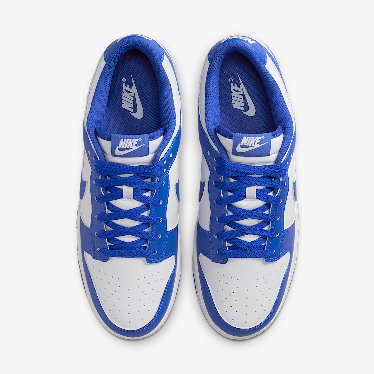Nike Dunk Low sneaker Wit/Hyper Royal