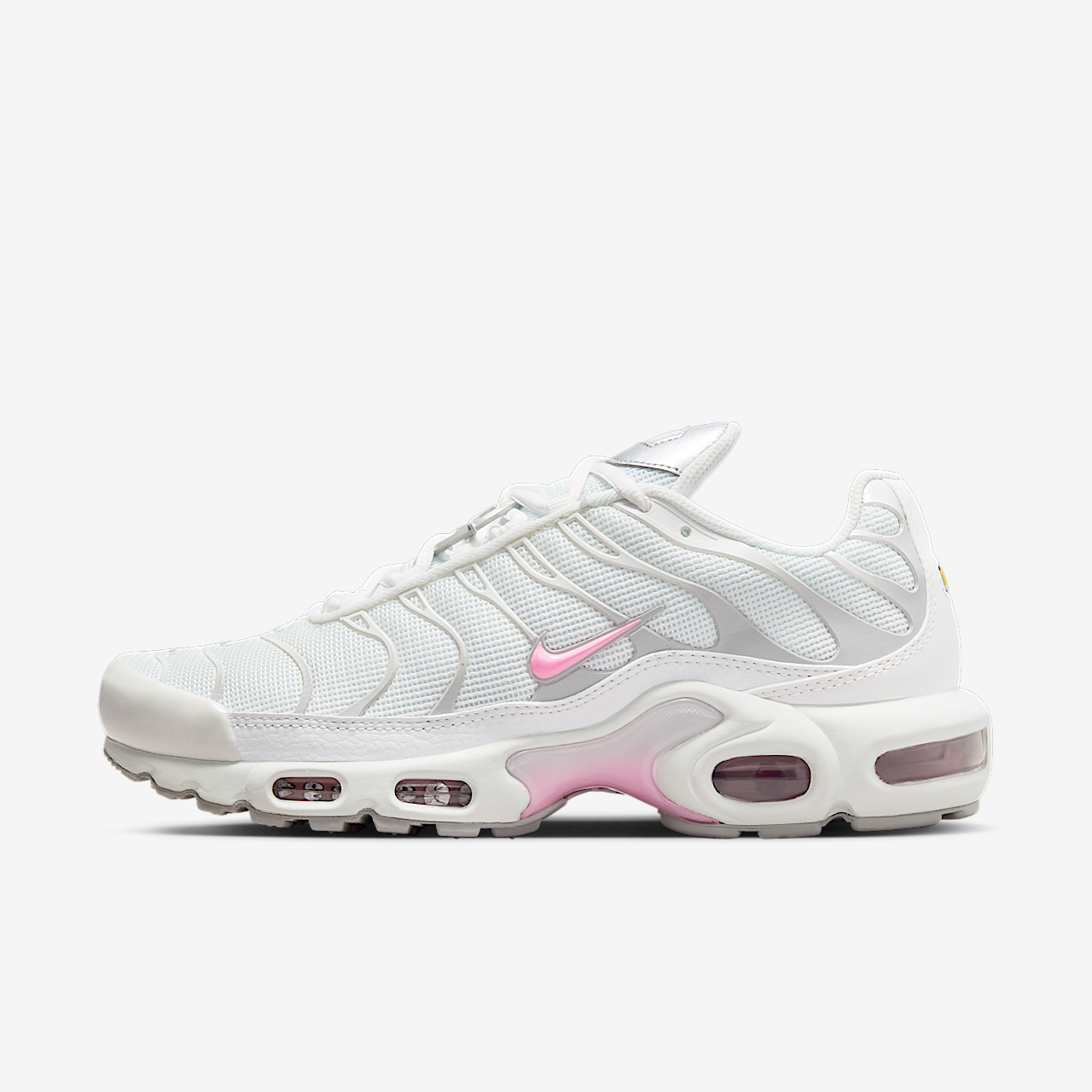 Nike Air Max Plus sneaker Summit White/Grey Fog/Metallic Silver/Pink Rise