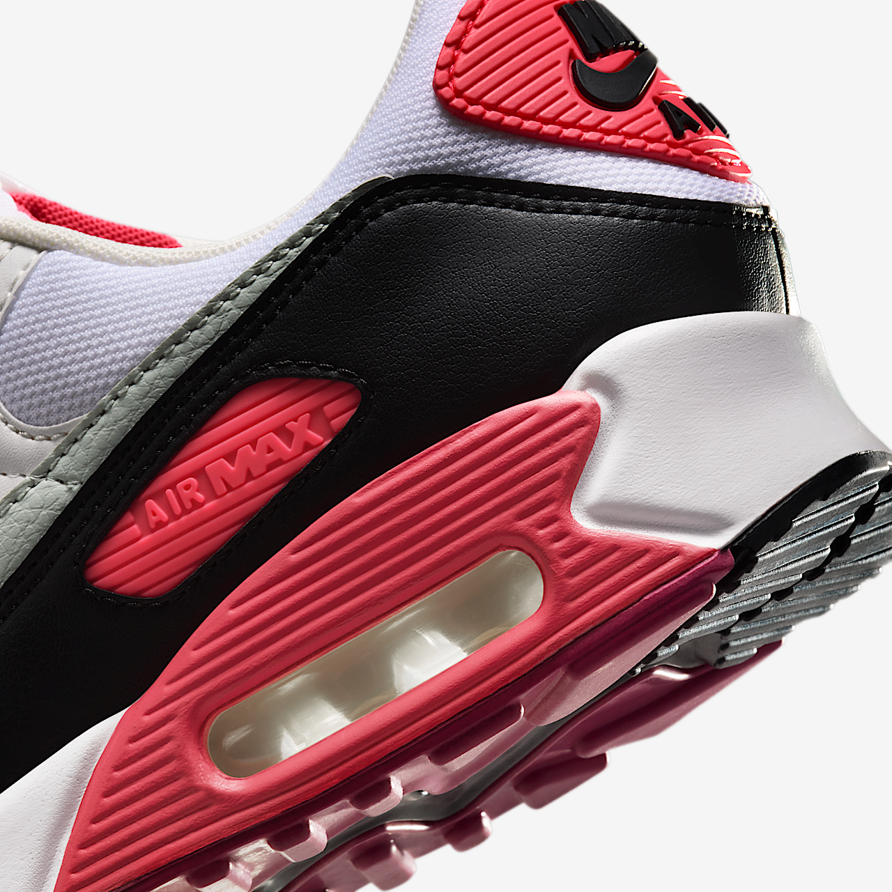 Nike Air max 90 sneaker Wit/Aster Pink/Zwart/Light Silver
