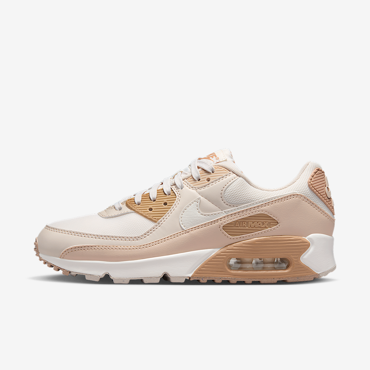 Nike Air max 90 sneaker Phantom/Sanddrift/Light Orewood Brown/Sail