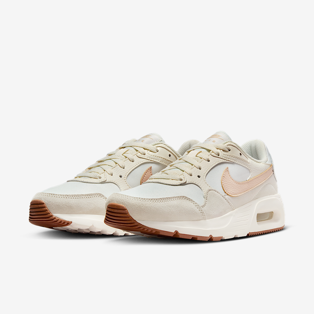 Nike Air Max SC sneaker Sail/Sail/Gum Medium Brown/Sanddrift