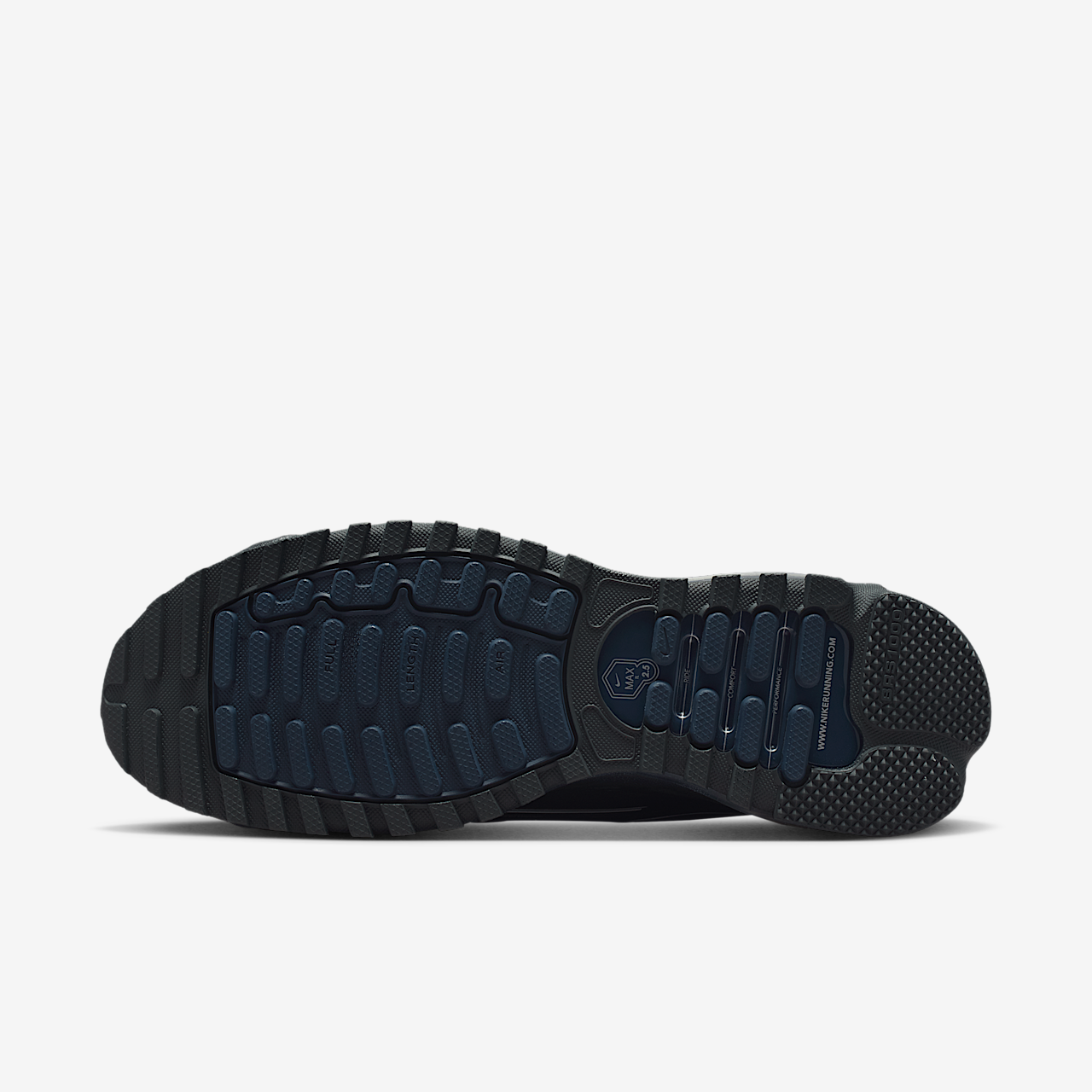 Nike Air Max sneaker Anthracite/Thunder Blue/Metallic Silver