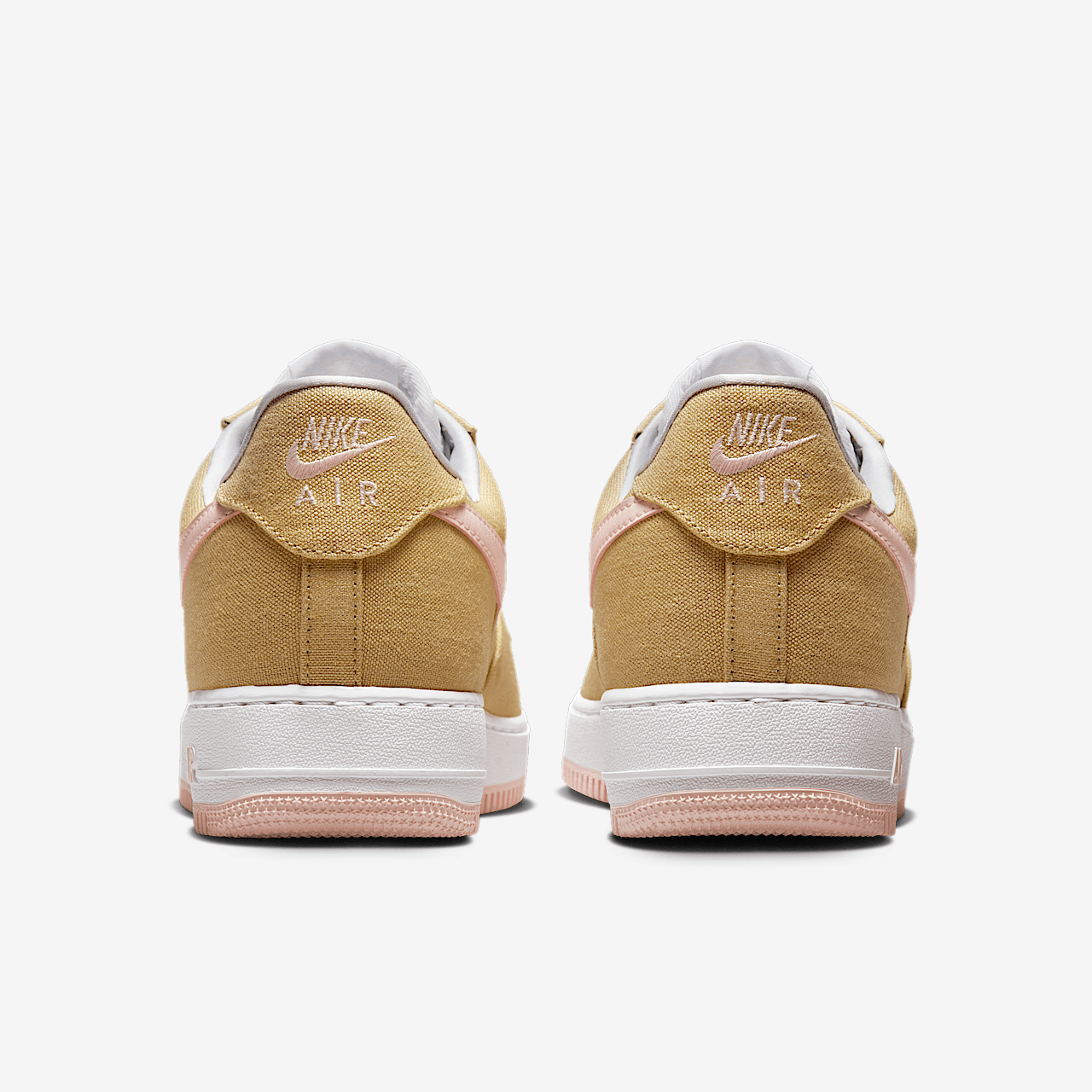 Nike Air Force 1 sneaker Linen/Wit/Atmosphere