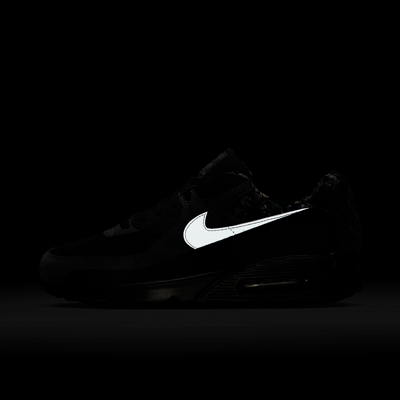 Nike Air max 90 sneaker Zwart/Dark Smoke Grey/Metallic Cool Grey