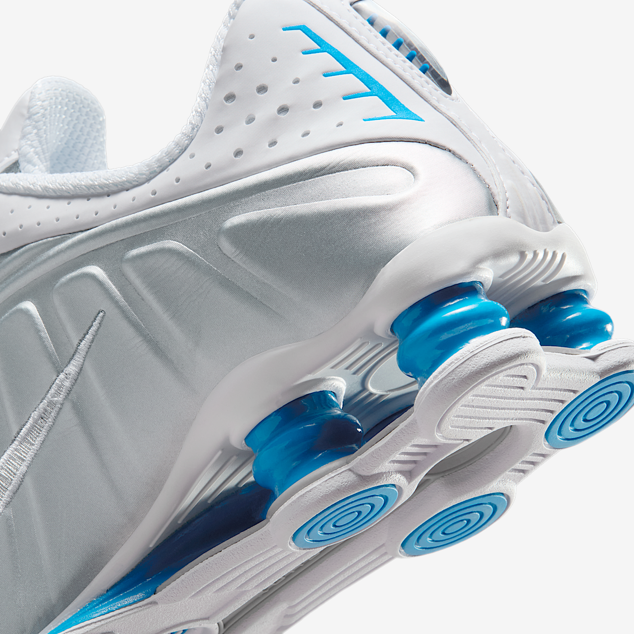 Nike Nike Shox sneaker Wit/Blue Hero/Metallic Silver