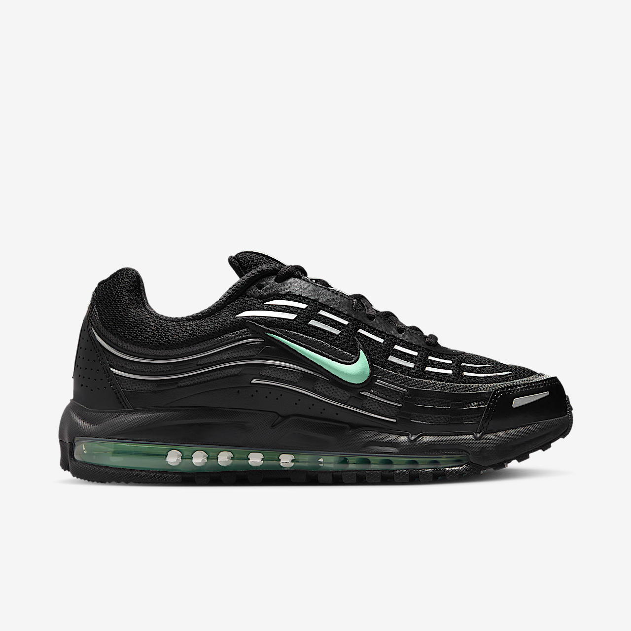 Nike Air Max sneaker Zwart/Metallic Silver/Anthracite/Mint Foam