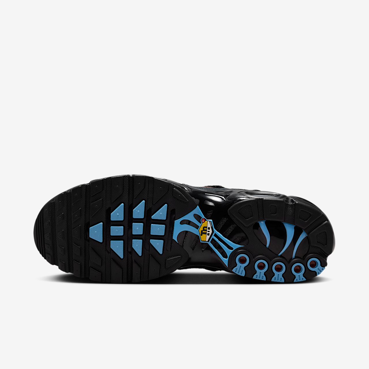 Nike Air Max Plus sneaker Baroque Brown/Zwart/University Blue/Zwart