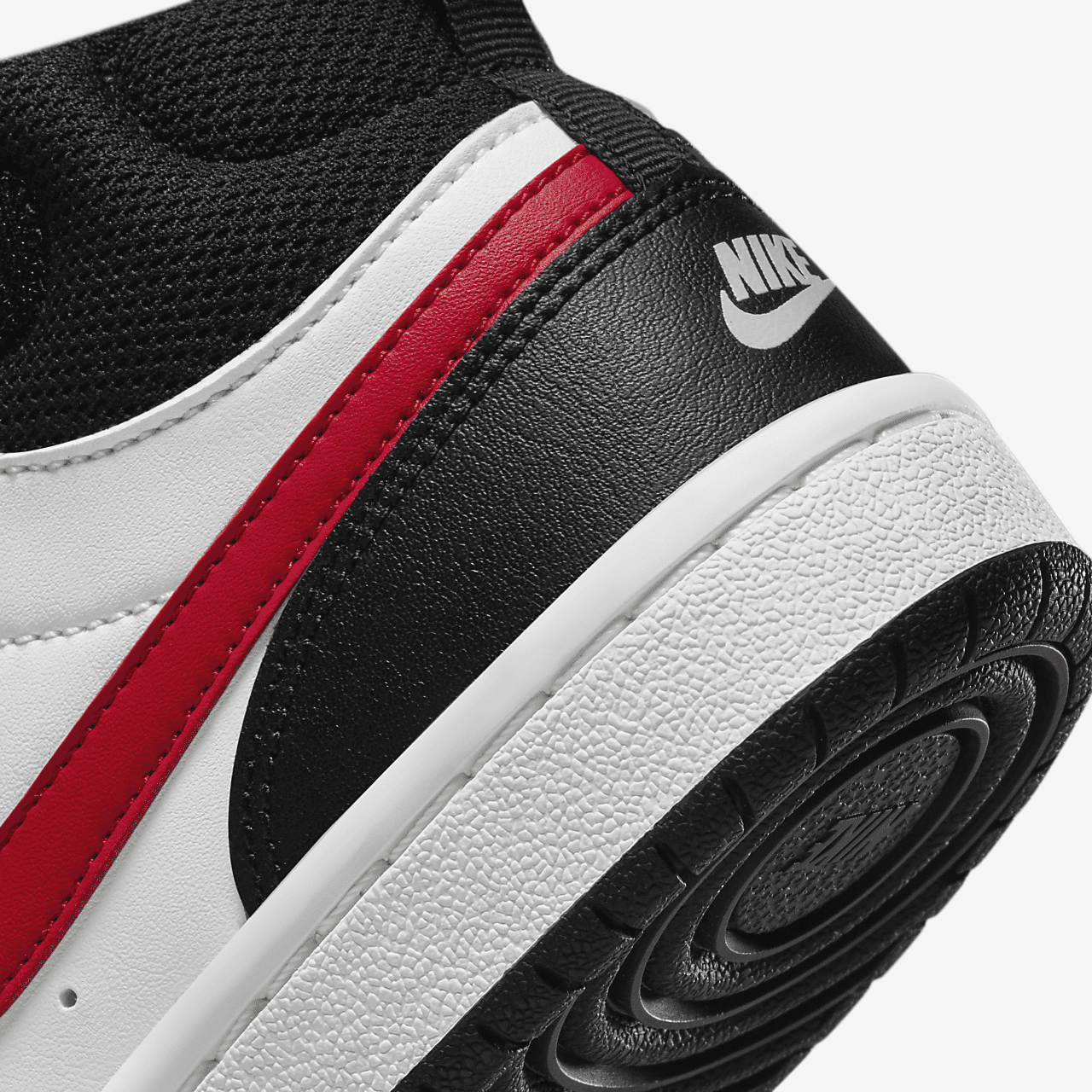 Nike  sneaker Wit/Wit/Zwart/University Red