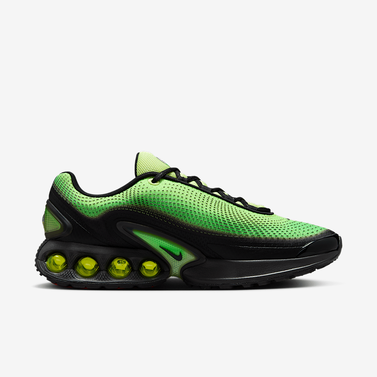 Nike Air Max DN sneaker Light Lemon Twist/Green Strike/Zwart/Zwart