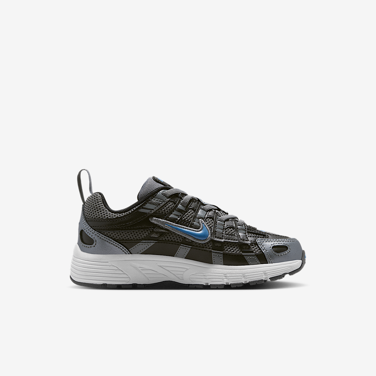 Nike P-6000 sneaker Smoke Grey/Zwart/Platinum Tint/Dutch Blue
