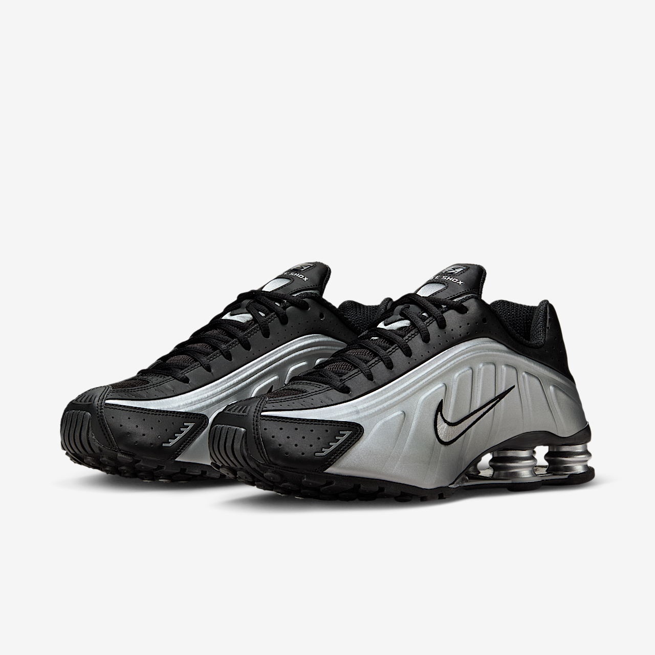 Nike Nike Shox sneaker Metallic Silver/Zwart/Metallic Silver/Metallic Silver