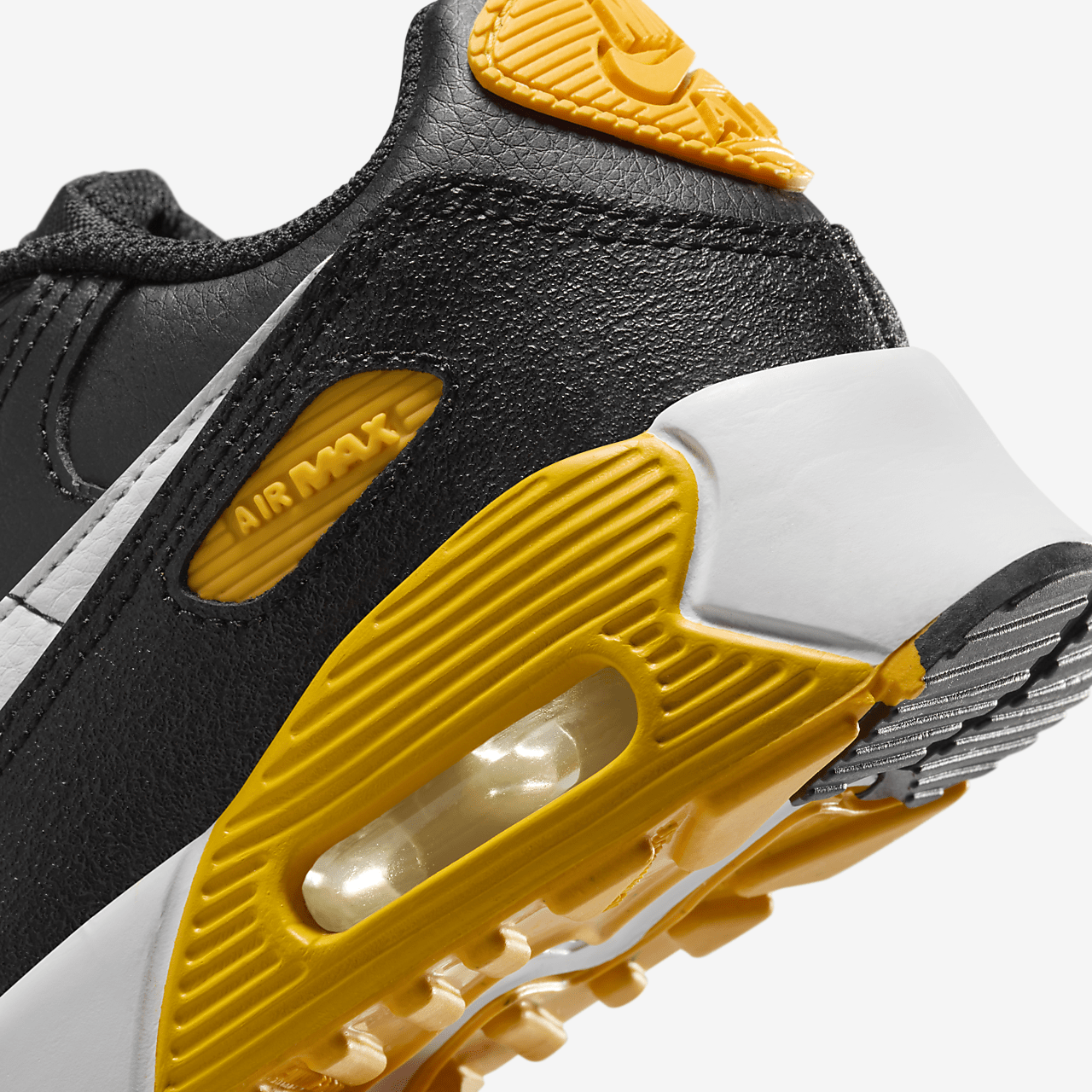Nike Air max 90 sneaker Zwart/University Gold/Wit